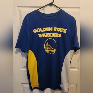 NBA Golden State Warriors Curry #20 Blue, White, & Yellow Shirt